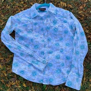 Ariat Western Pearl Snap Button Shirt